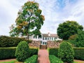 The HillÃ¢â¬âStead Museum house exterior Royalty Free Stock Photo